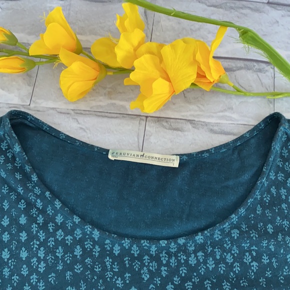 Peruvian Connection tunic top size Small - Picture 6 of 12